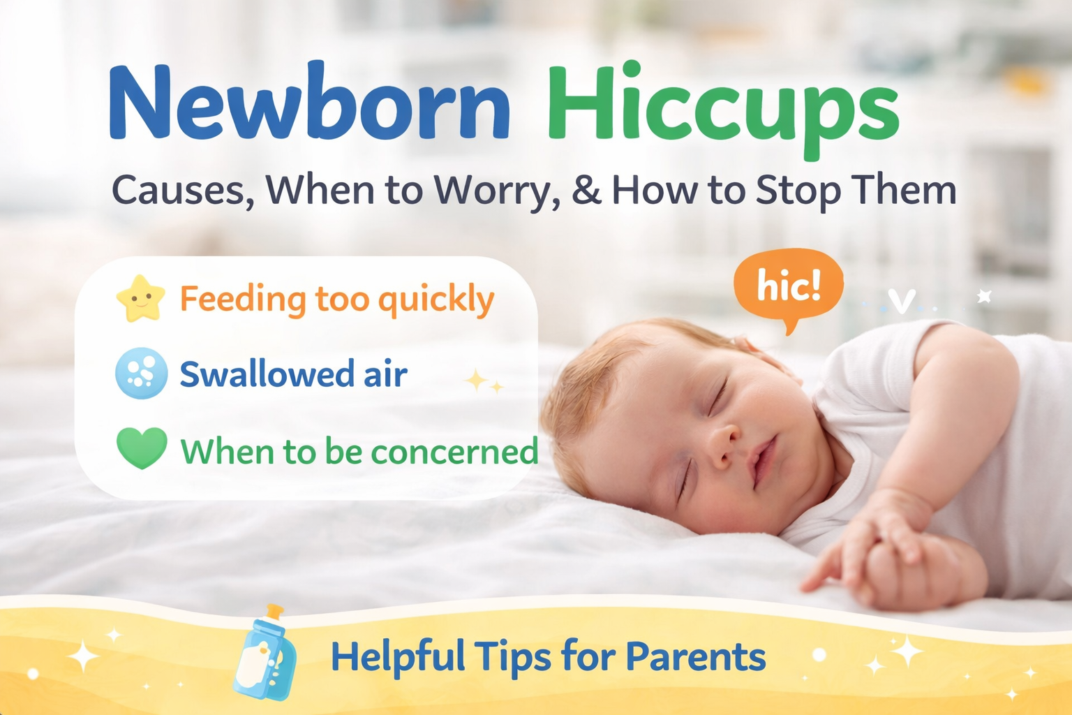 Image result for Newborn Hiccups: Causes, When to Worry, and How to Stop Them